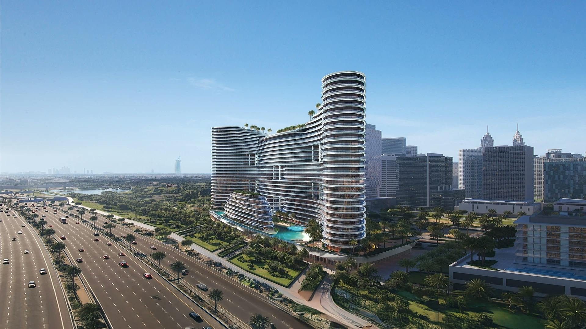 Binghatti Aquarise render, Dubai