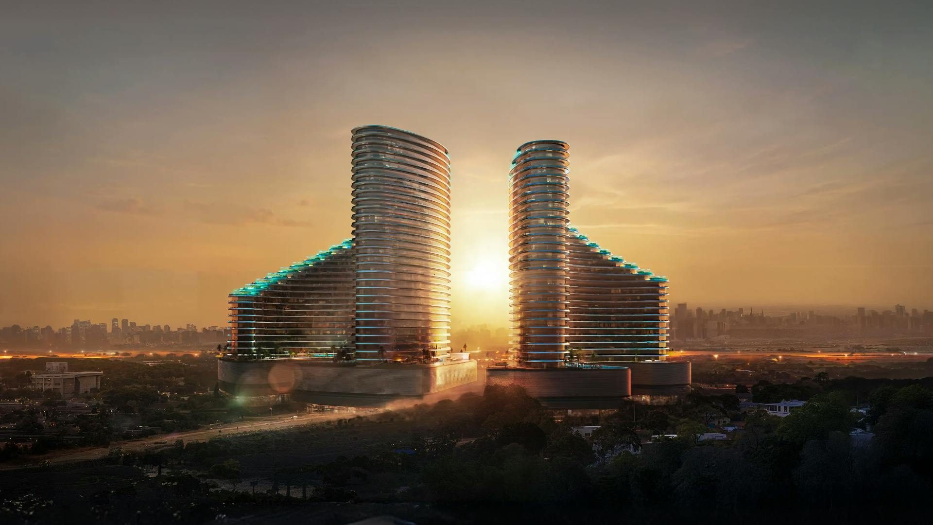 Binghatti Skyflame render, Dubai