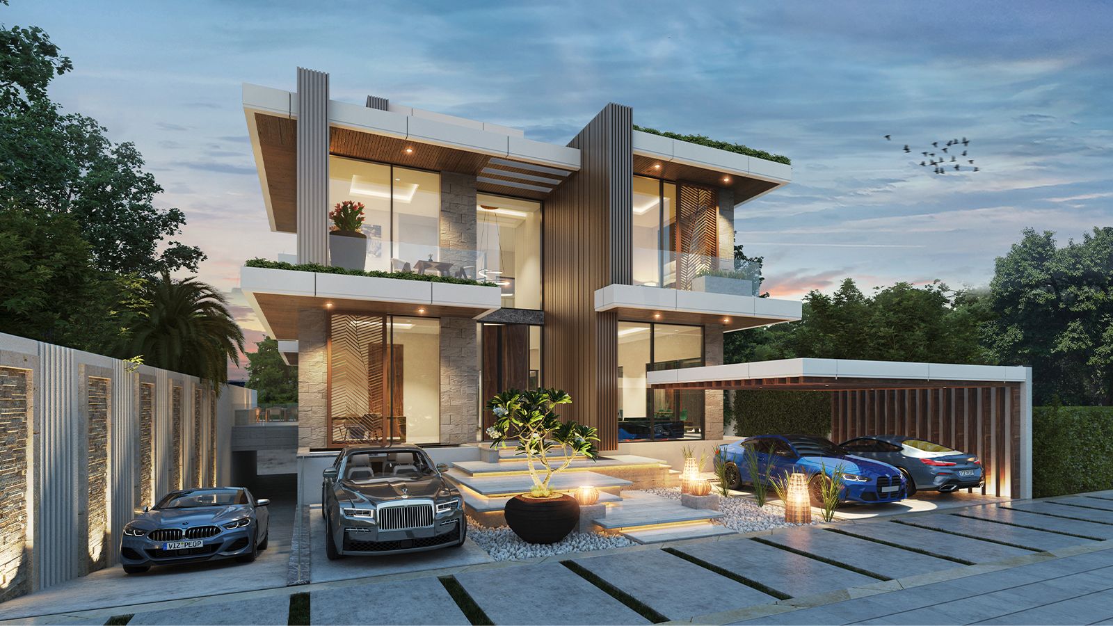 Cavalli Estates mansion at DAMAC Hills, Dubai