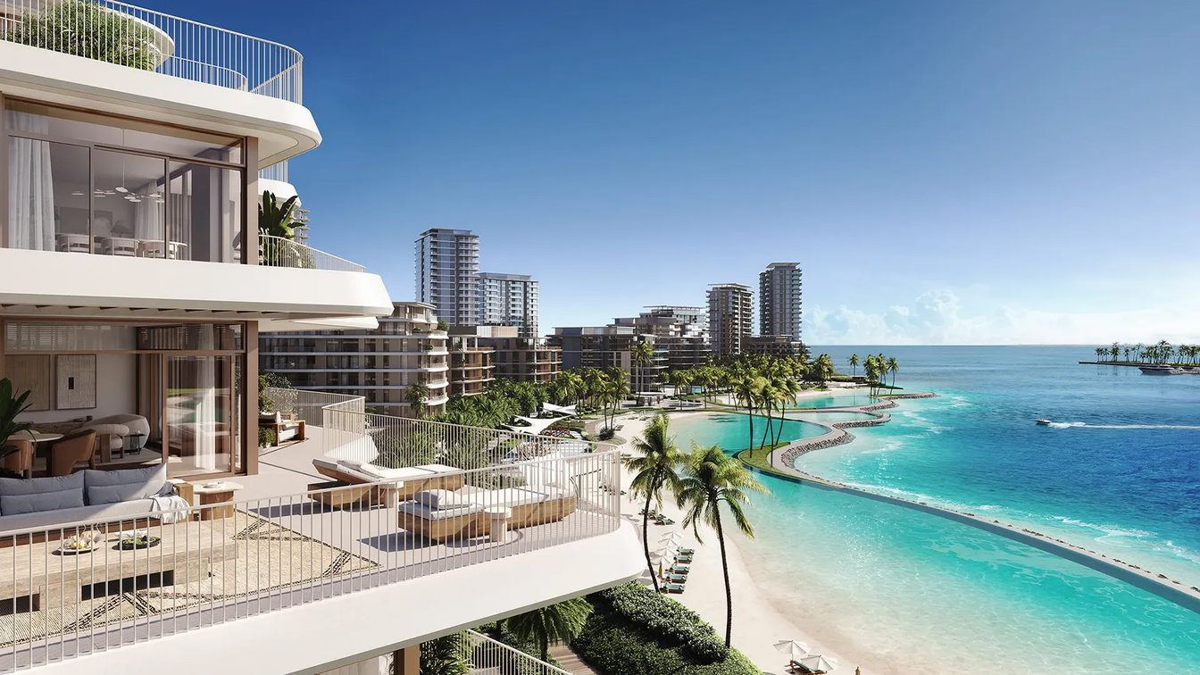 Low-rise beachfront living on Dubai Islands