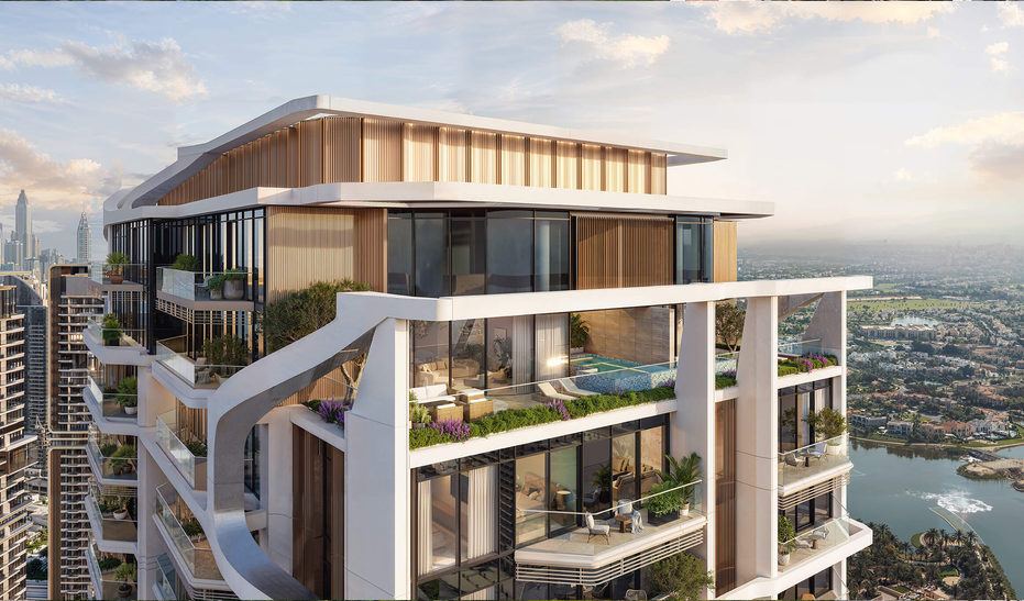 Penthouse terraces
