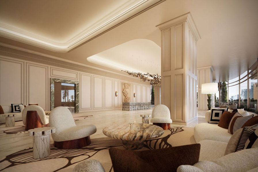 Residents' lobby lounge